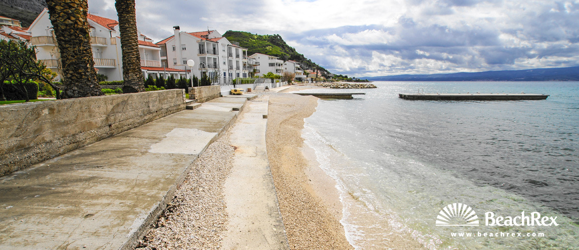 Croatia - Dalmatia  Split -  Podstrana - Beach Mutogras