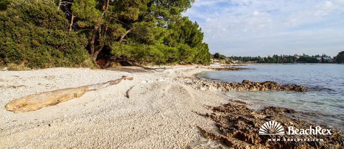 Kroatien - Istra -  Rovinj - Strand Valdaliso