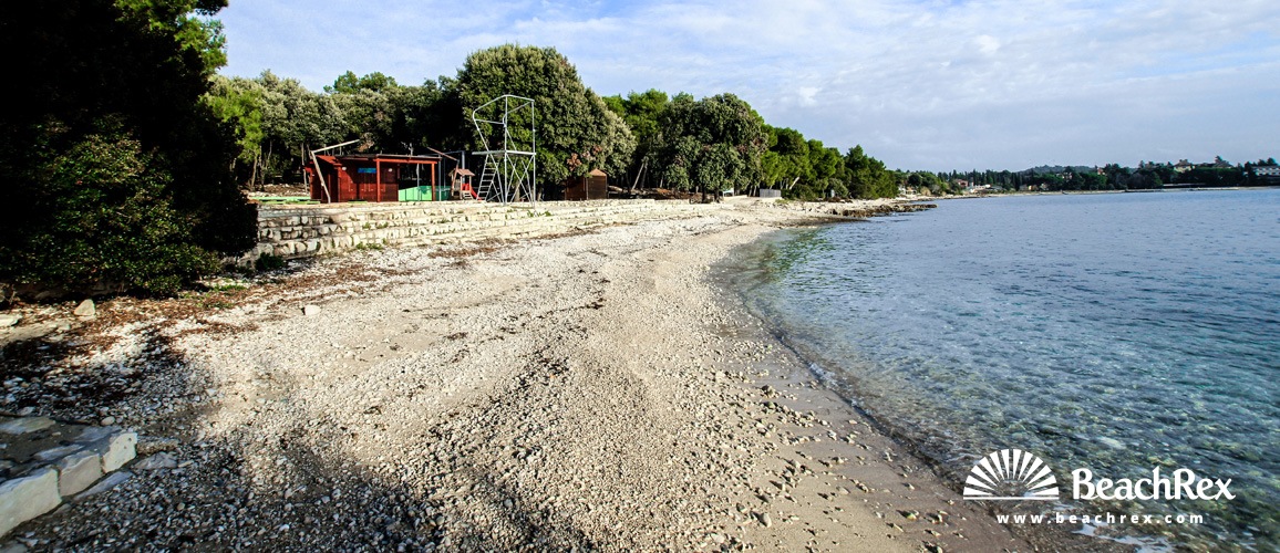 Kroatien - Istra -  Rovinj - Strand Valdaliso