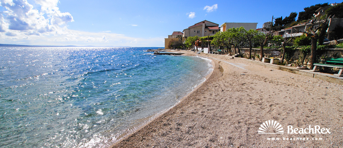 Croatia - Dalmatia  Split -  Jesenice - Beach Suhi Potok