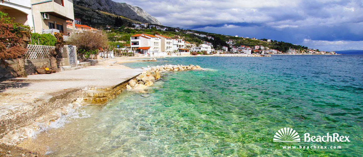 Croatia - Dalmatia  Split -  Jesenice - Beach Suhi Potok