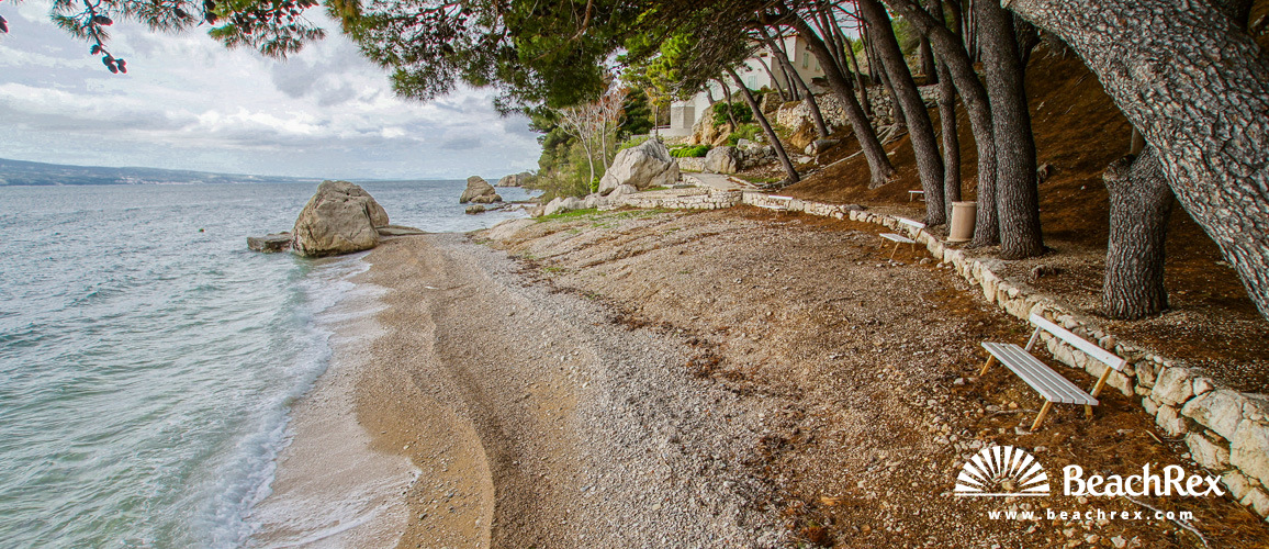 Croatia - Dalmatia  Split -  Lokva Rogoznica - Beach Ruskamen