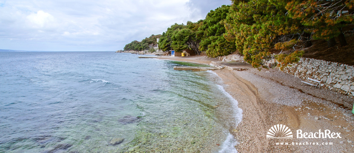 Croatia - Dalmatia  Split -  Lokva Rogoznica - Beach Ruskamen