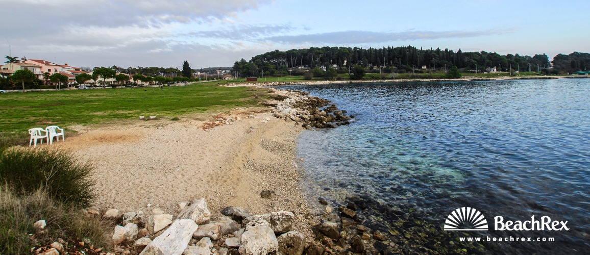 Croatia - Istra -  Rovinj - Beach Biondi