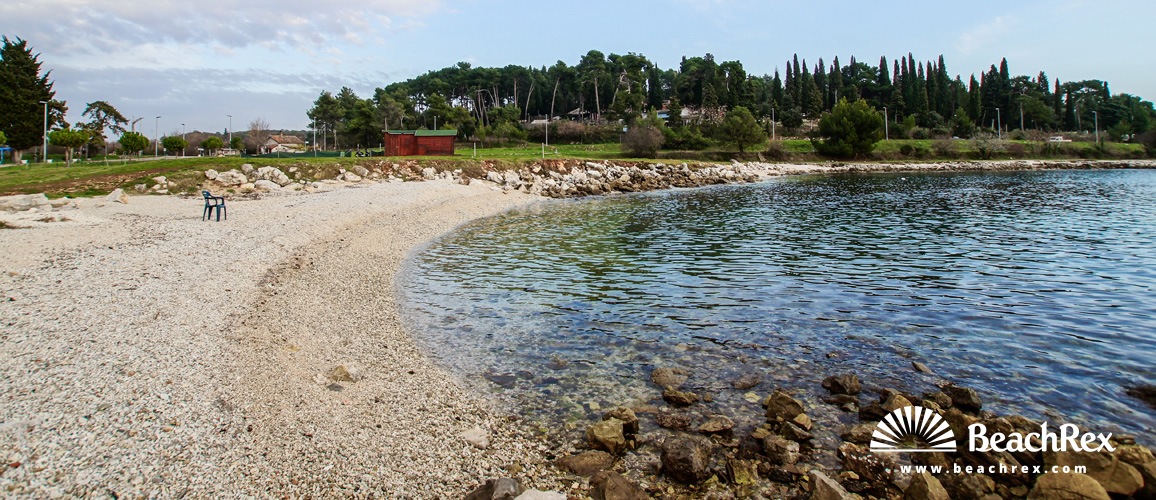 Croatia - Istra -  Rovinj - Beach Biondi