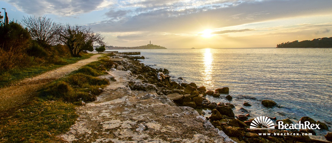 Croatia - Istra -  Rovinj - Beach Biondi