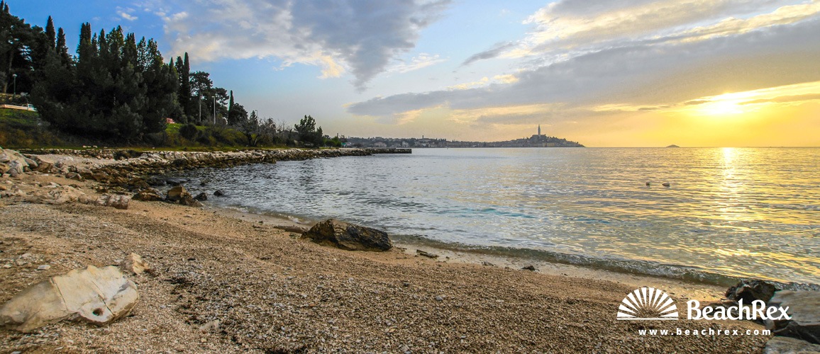 Croatia - Istra -  Rovinj - Beach Biondi