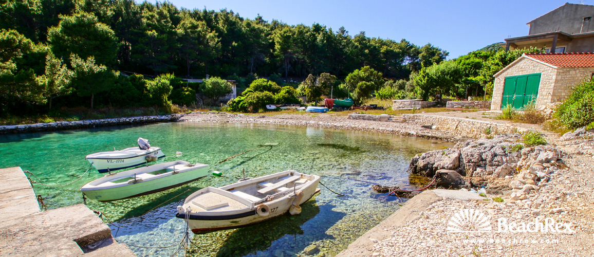 Hrvatska - Dalmacija  Dubrovnik - Otok Korčula -  Potirna - Plaža Slatina