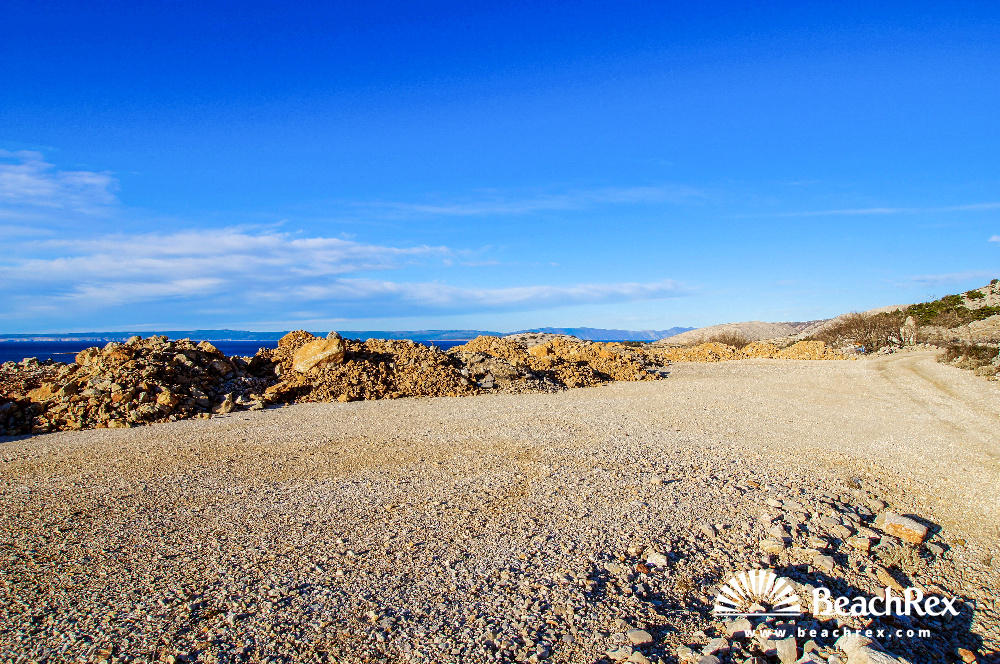 Croazia - Kvarner - Isola Krk -  Stara Baška - Spiaggia Surbova