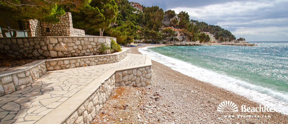 Croatia - Dalmatia  Split -  Brela - Beach Jakiruša