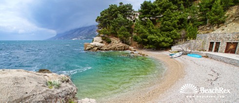 Croatia - Dalmatia  Split -  Brela - Beach Jakiruša