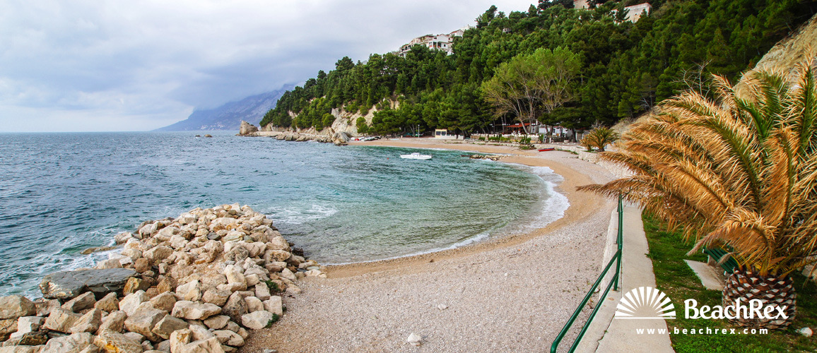 Croatia - Dalmatia  Split -  Brela - Beach Podcrkavlje