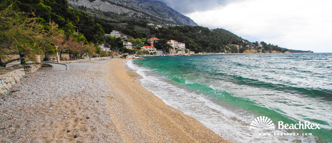 Croatia - Dalmatia  Split -  Brela - Beach Stomarica