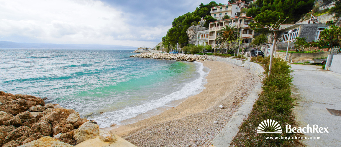 Croatia - Dalmatia  Split -  Brela - Beach Stomarica