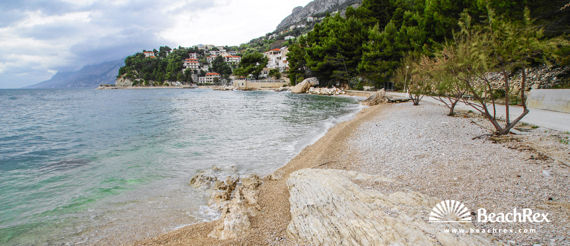 Croatia - Dalmatia  Split -  Brela - Beach Stari Porat