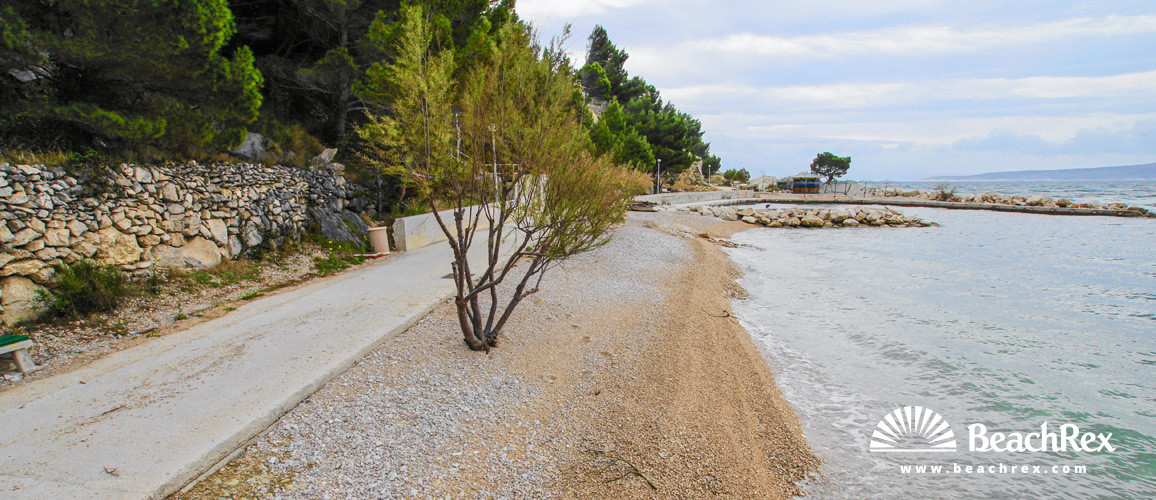 Croatia - Dalmatia  Split -  Brela - Beach Stari Porat