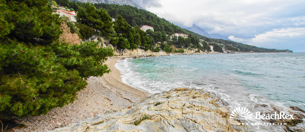 Croatia - Dalmatia  Split -  Brela - Beach Ščit