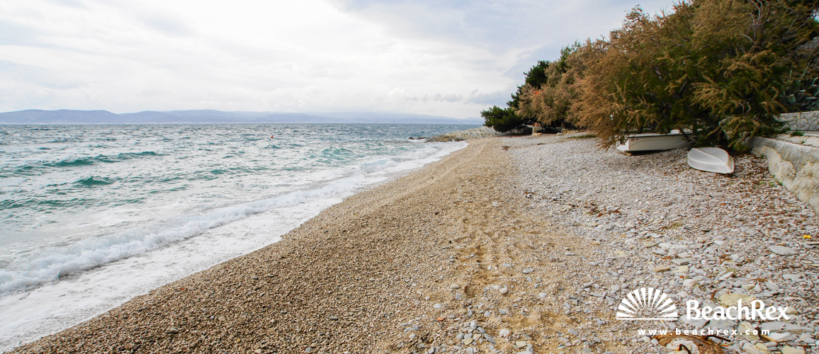 Croatia - Dalmatia  Split -  Brela - Beach Ščit