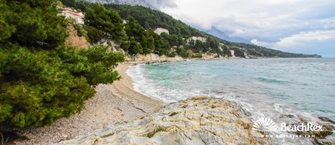 Croatia - Dalmatia  Split -  Brela - Beach Ščit