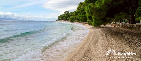 Croatia - Dalmatia  Split -  Brela - Beach Maestral