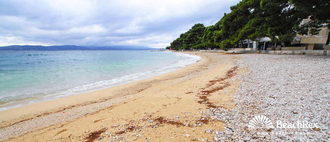 Croatia - Dalmatia  Split -  Brela - Beach Soline