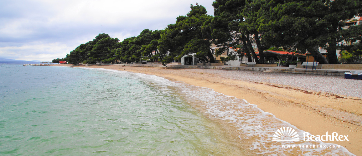 Croatia - Dalmatia  Split -  Brela - Beach Soline