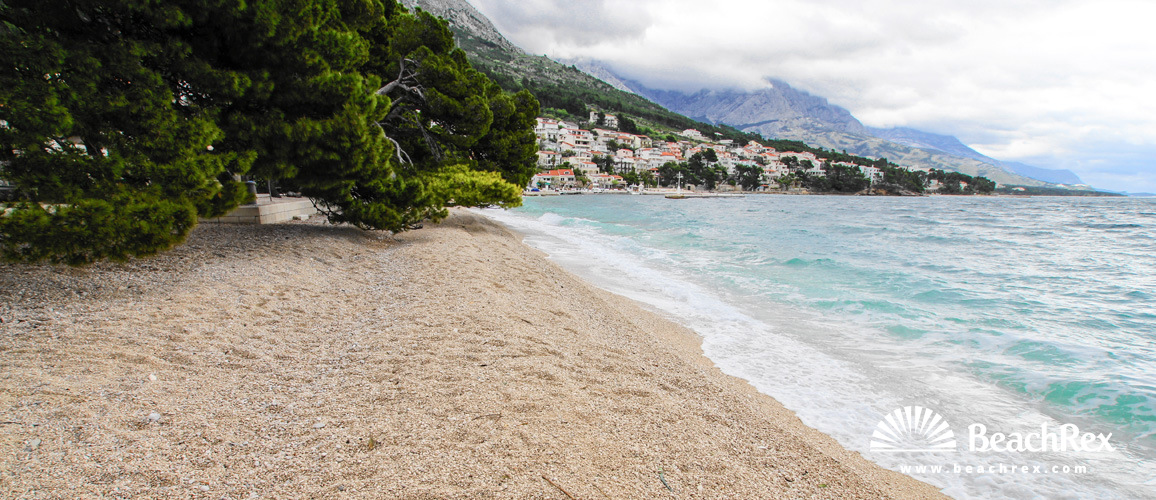Croatia - Dalmatia  Split -  Brela - Beach Soline