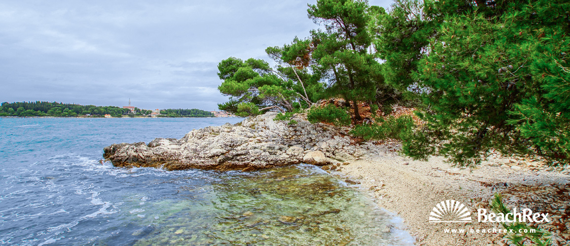 Croatia - Istra -  Rovinj - Beach Zlatni Rt