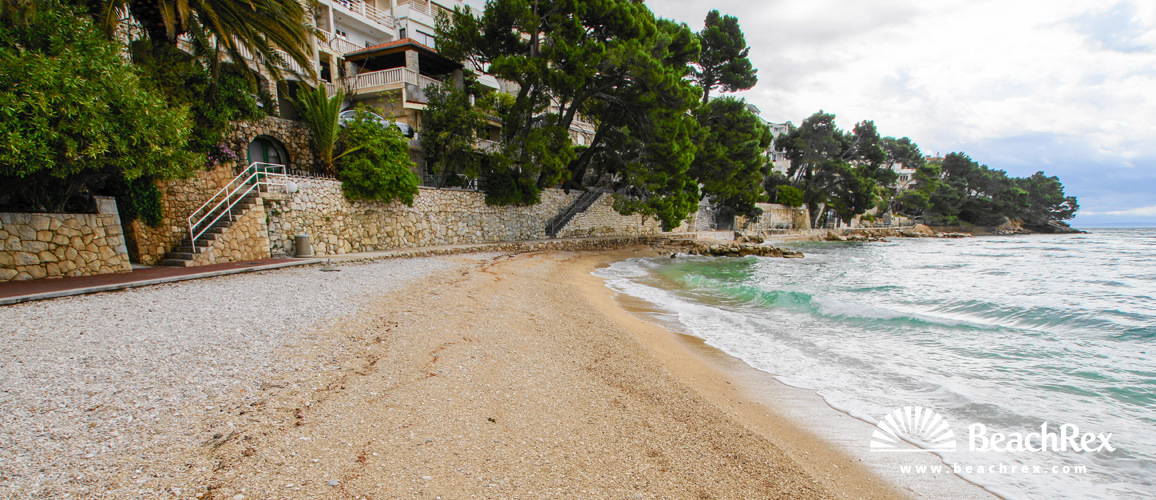 Croatia - Dalmatia  Split -  Brela - Beach Lučica