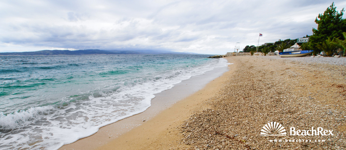 Croatia - Dalmatia  Split -  Brela - Beach Lučica