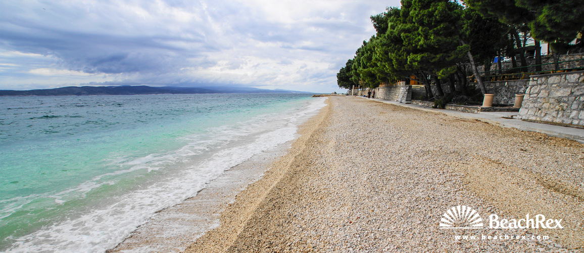 Croatia - Dalmatia  Split -  Baška Voda - Beach Ikovac