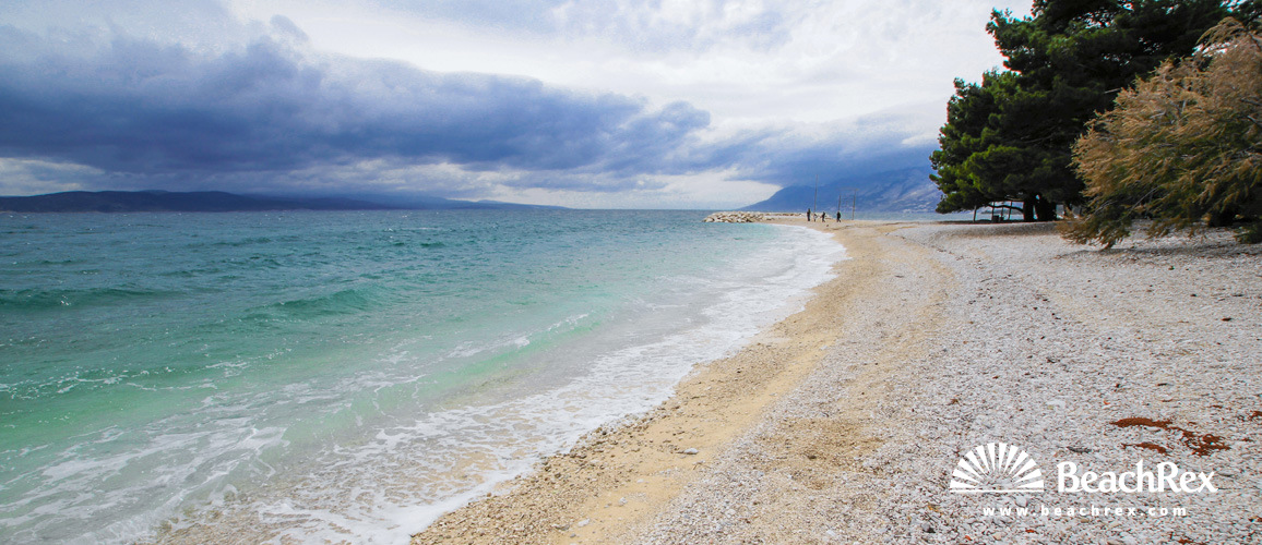 Croatia - Dalmatia  Split -  Baška Voda - Beach Nikolina