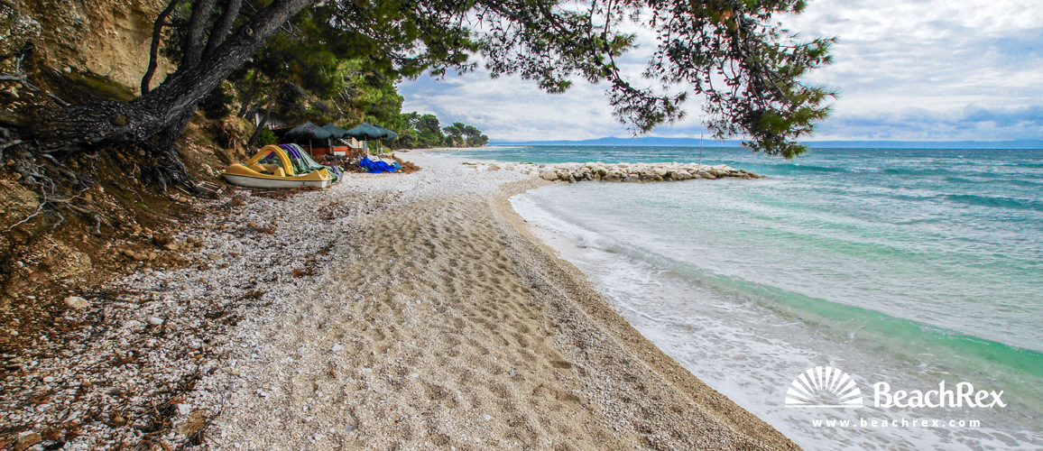 Croatia - Dalmatia  Split -  Baška Voda - Beach Nikolina