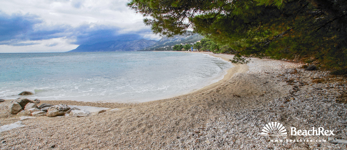 Croatia - Dalmatia  Split -  Baška Voda - Beach Nikolina