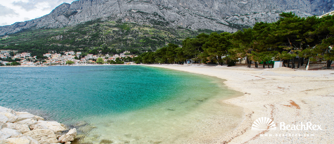 Croatia - Dalmatia  Split -  Baška Voda - Beach Nikolina