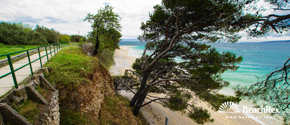 Hrvaška - Dalmacija  Split -  Baška Voda - Plaža Oseka