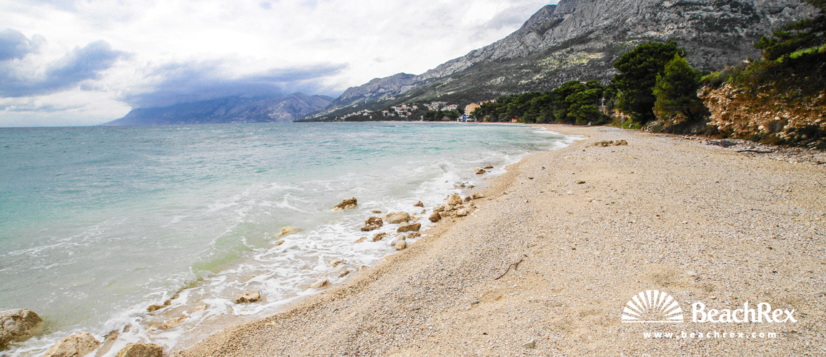 Hrvaška - Dalmacija  Split -  Baška Voda - Plaža Oseka