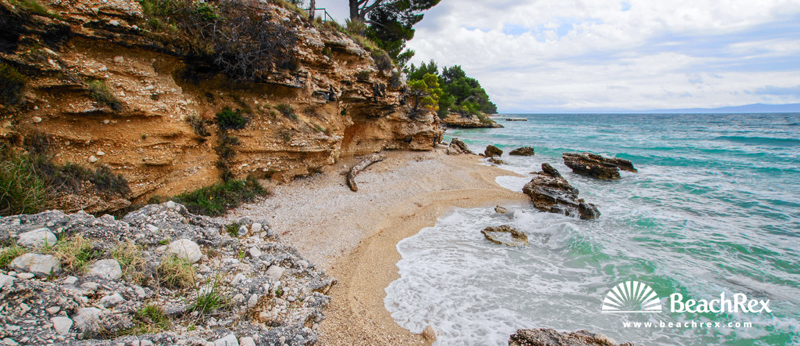 Hrvaška - Dalmacija  Split -  Baška Voda - Plaža Oseka