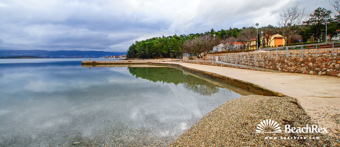 Croatia - Kvarner - Island Krk -  Soline - Beach Soline