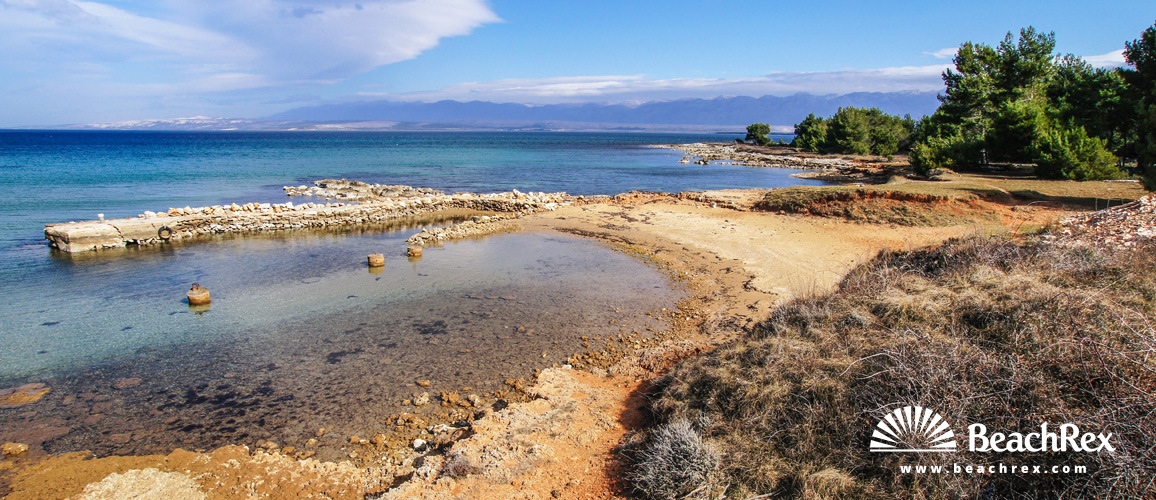 Croatia - Dalmatia  Zadar - Island Vir -  Lozice - Beach Škrpinica