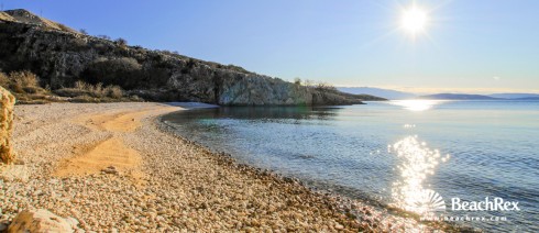 Croatia - Kvarner - Island Krk -  Stara Baška - Beach Zala
