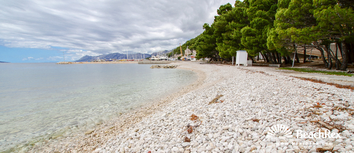 Croatia - Dalmatia  Split -  Krvavica - Beach Krvavica