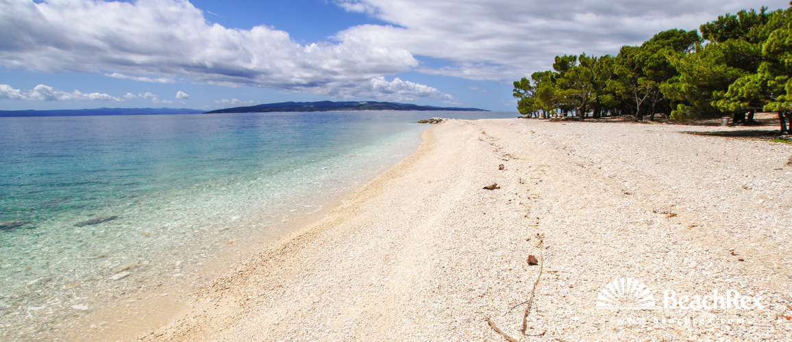 Croatia - Dalmatia  Split -  Krvavica - Beach Krvavica