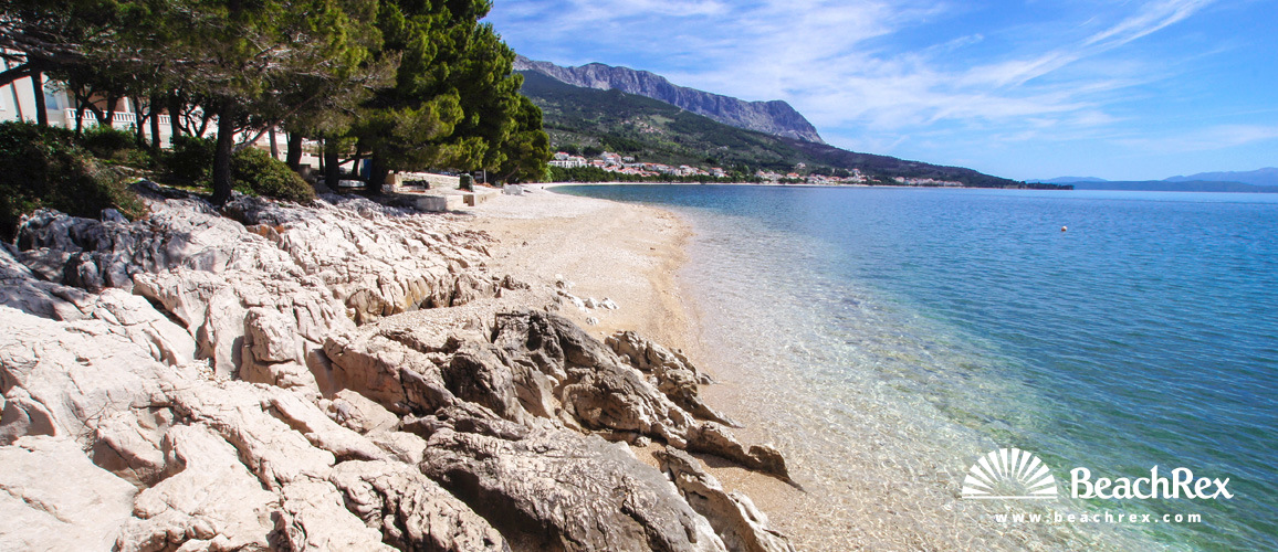 Croatia - Dalmatia  Split -  Tučepi - Beach Lučica