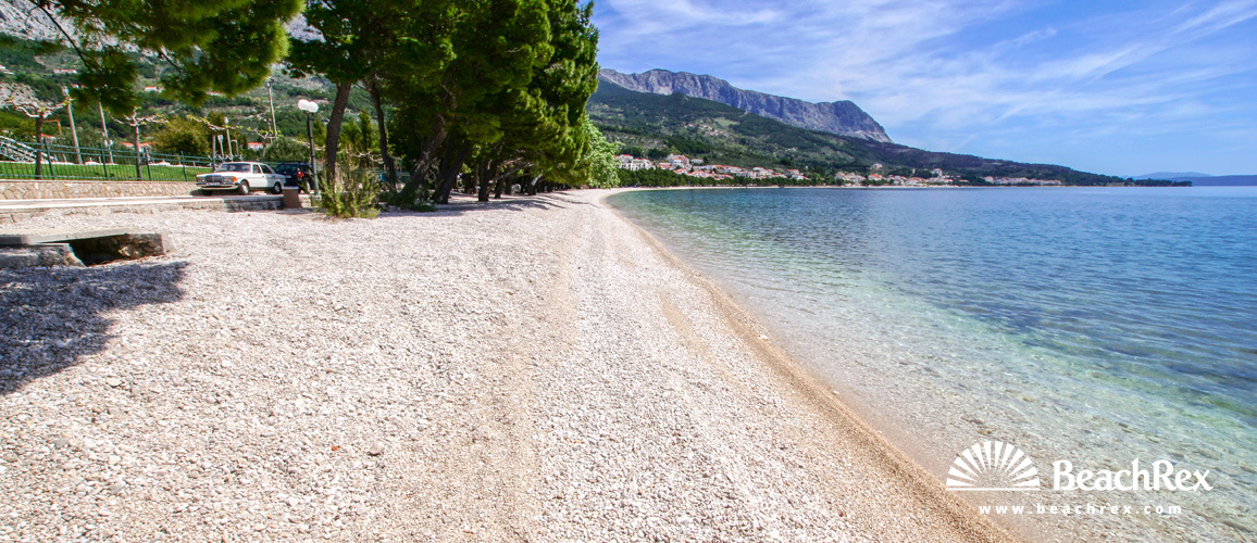 Croatia - Dalmatia  Split -  Tučepi - Beach Lučica