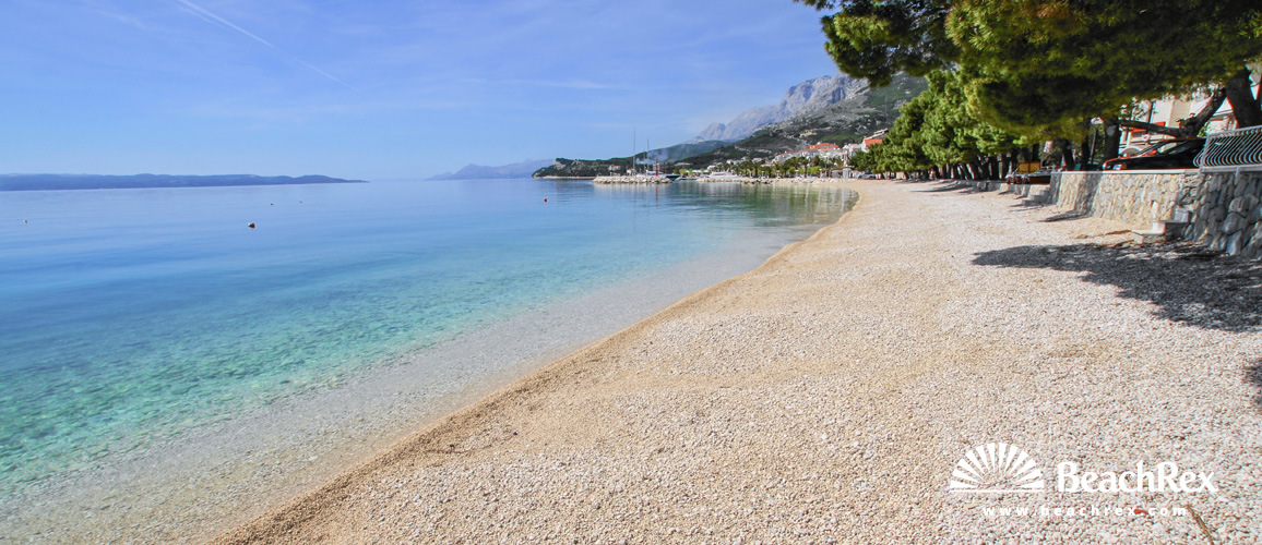 Croatia - Dalmatia  Split -  Tučepi - Beach Kraj