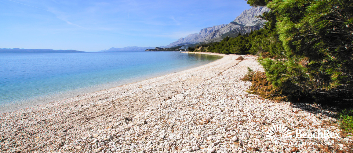 Croatia - Dalmatia  Split -  Tučepi - Beach Kraj