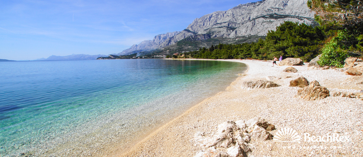 Croatia - Dalmatia  Split -  Tučepi - Beach Kraj