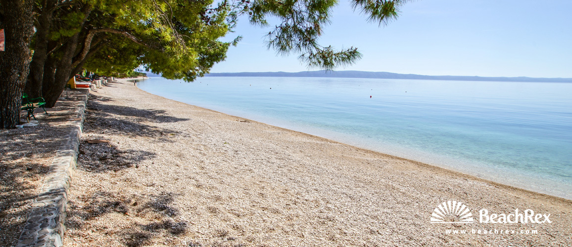 Croatia - Dalmatia  Split -  Tučepi - Beach Kraj