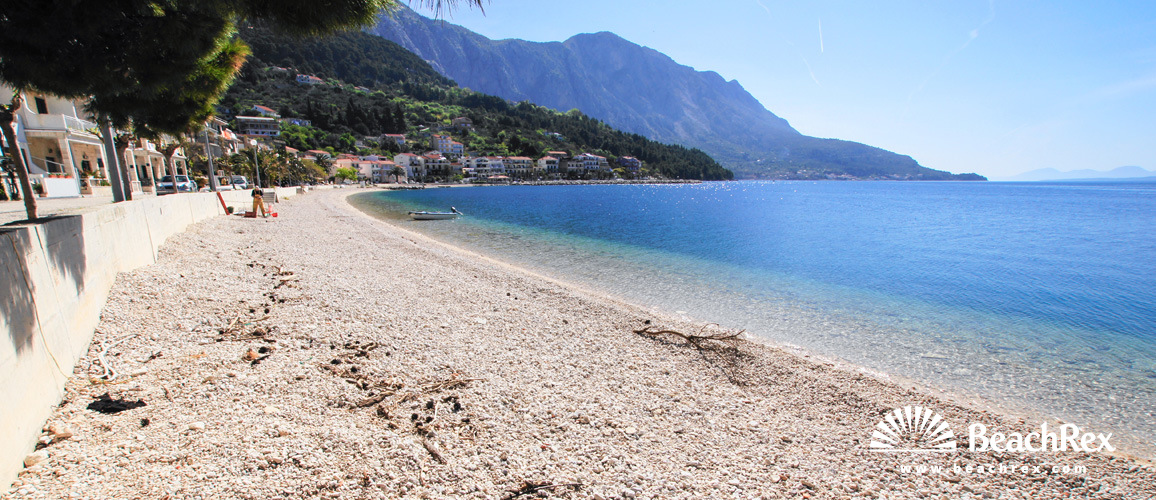 Croatia - Dalmatia  Split -  Podgora - Beach Sutikla